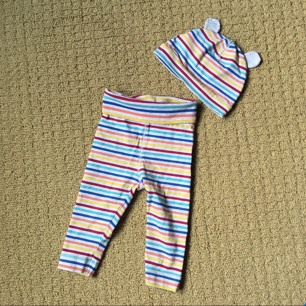 H&M pants and hat set